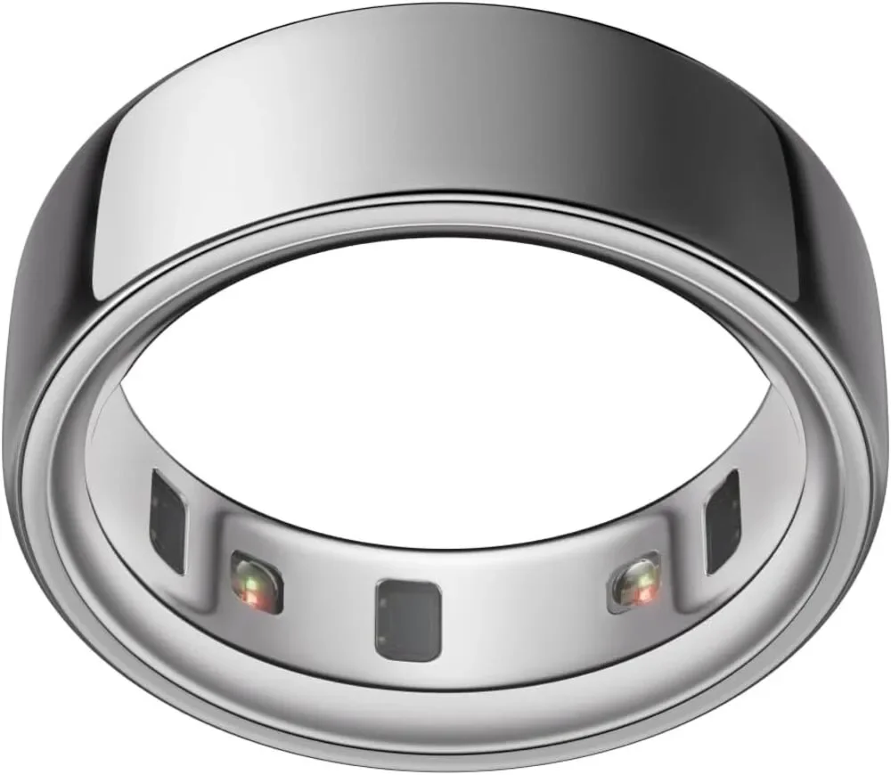 NIB OURA Ring 4 Smart Ring - Silver - Size 10